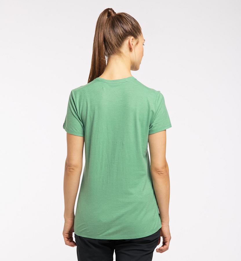 Haglöfs Womens Träd T-Shirt Green New Zealand 72360OWEU